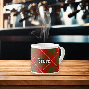 Clan Bruce Tartan Espressotasse