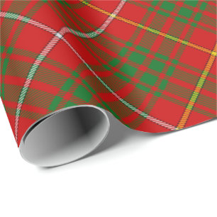 Clan Bruce Tartan Geschenkpapier