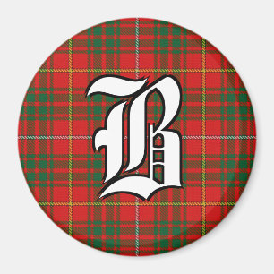 Clan Bruce Tartan Kariert Accents Magnet