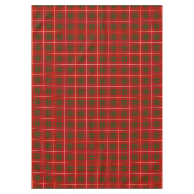 Clan Bruce Tartan Kariert Tischdecke (Vorderseite)