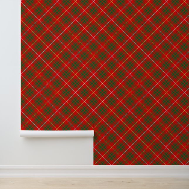 Clan Bruce Tartan Tapete (Anwendung)