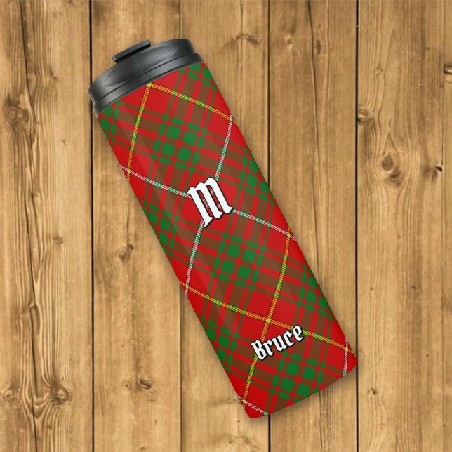 Clan Bruce Tartan Thermosbecher (Von Creator hochgeladen)
