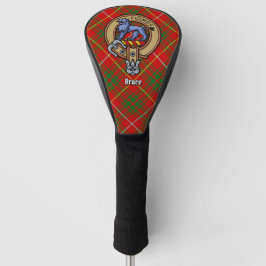 Clan Bruce Wappen über Tartan Golf Headcover