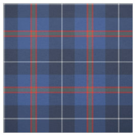 Clan Bryson Tartan Blue Kariert Stoff
