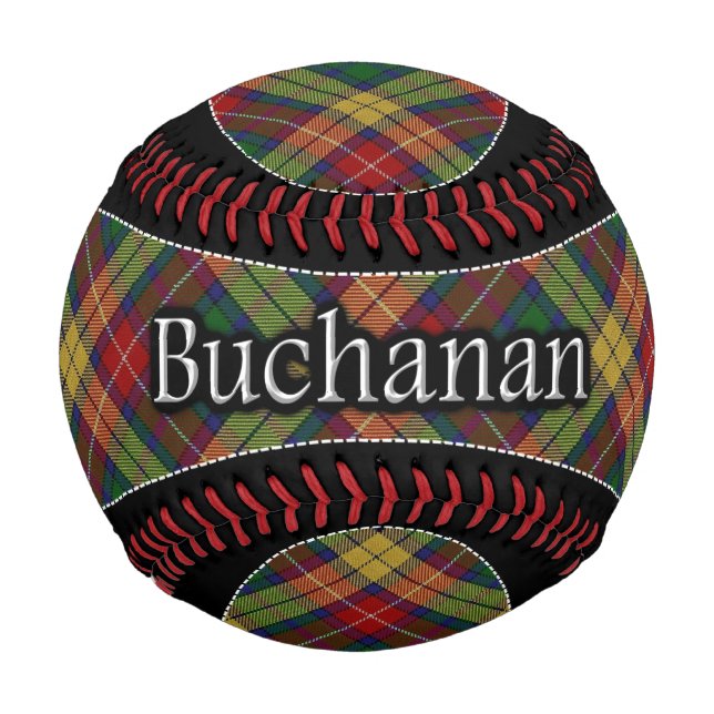 Clan Buchanan Scottish Dream Tartan Baseball (Vorderseite)