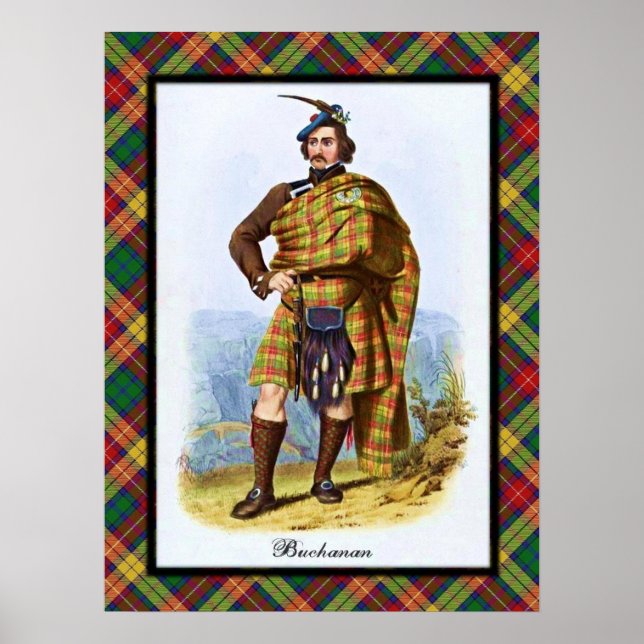 Clan Buchanan Scottish Dreams Poster (Vorne)