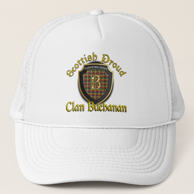 Clan Buchanan Scottish Dynsty Cap Truckerkappe (Vorderseite)