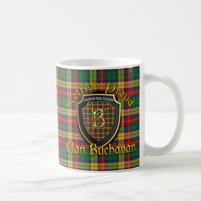 Clan Buchanan Scottish Proud Cups Tasse (Rechts)
