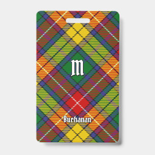 Clan Buchanan Tartan Ausweis