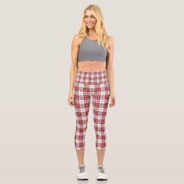 Clan Buchanan Tartan Capri Leggings