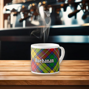 Clan Buchanan Tartan Espressotasse