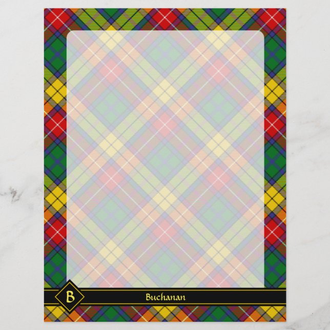 Clan Buchanan Tartan Flyer (Vorne)
