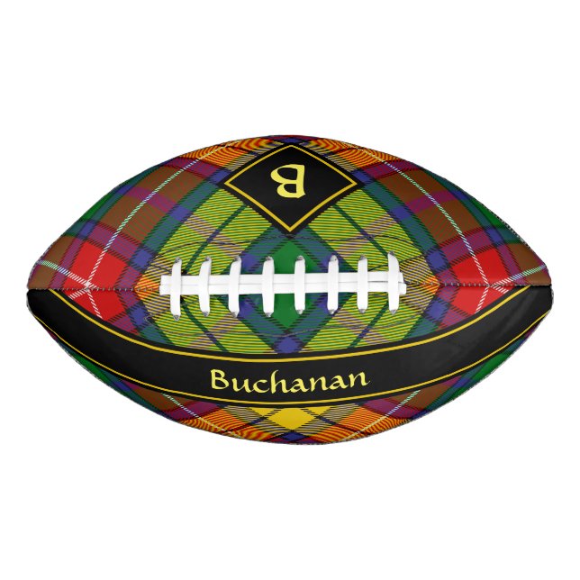 Clan Buchanan Tartan Football (Vorderseite)