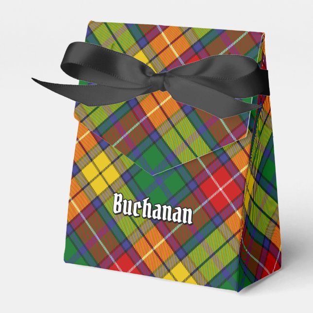 Clan Buchanan Tartan Geschenkschachtel (Vorderseite)