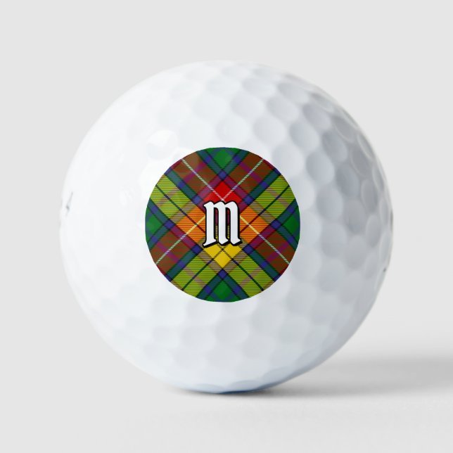 Clan Buchanan Tartan Golfball (Vorderseite)