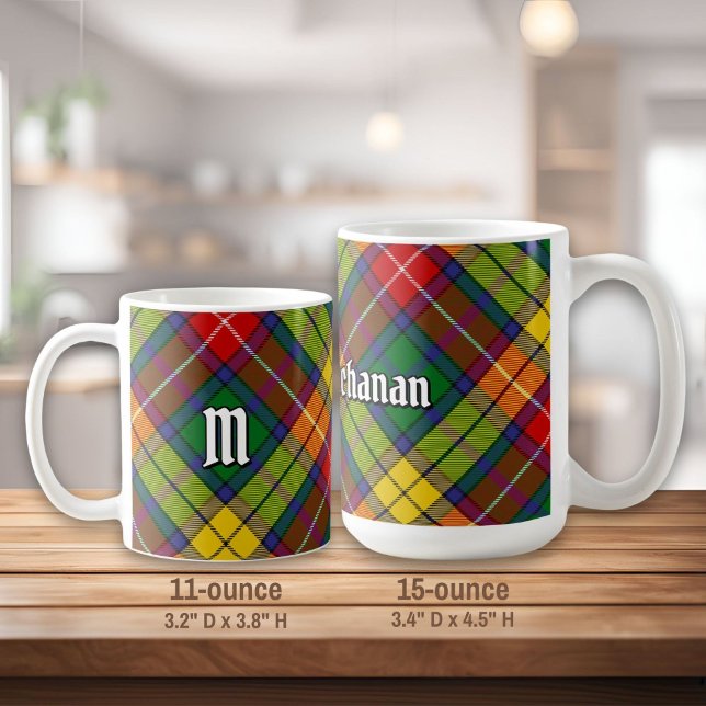 Clan Buchanan Tartan Kaffeetasse (Von Creator hochgeladen)