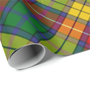 Clan Buchanan Tartan Rotationspapier Geschenkpapier