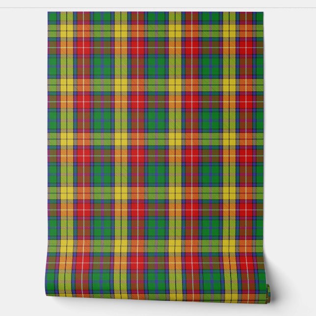 Clan Buchanan Tartan Tapete (Abrollen)