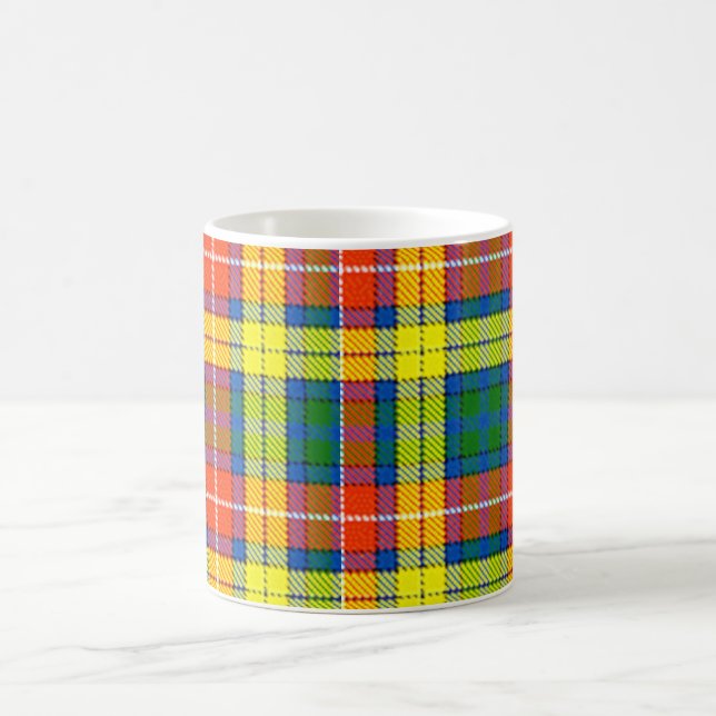Clan Buchanan Tartan Tasse (Mittel)