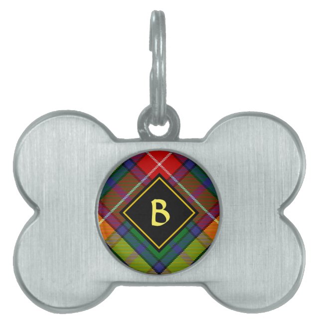 Clan Buchanan Tartan Tiermarke (Vorderseite)