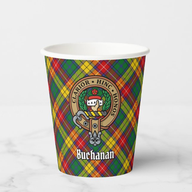 Clan Buchanan Wappen Paper Cups Pappbecher (Vorderseite)