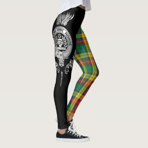 Clan Buchanan Wappen & Tartan Leggings