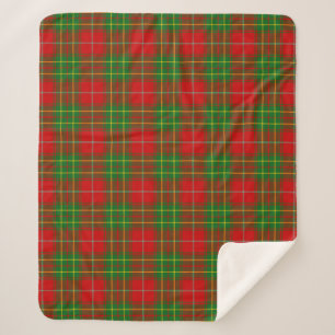 Clan Burnett Tartan Kariert Sherpadecke