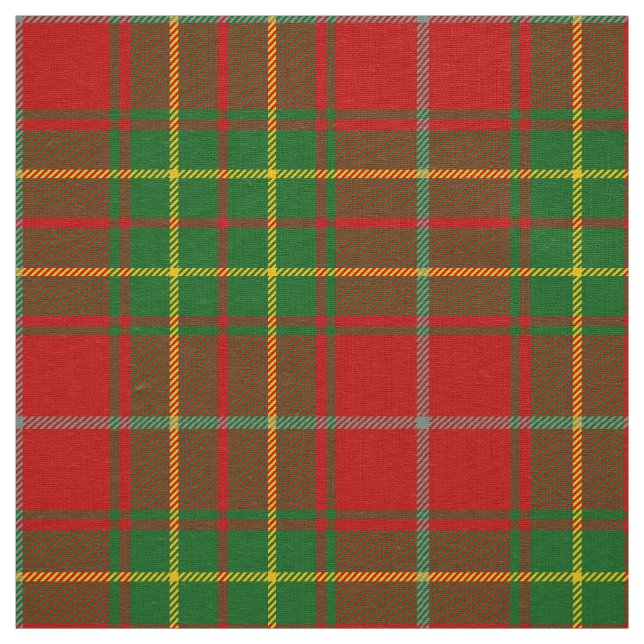 Clan Burnett Tartan Kariert Stoff (Muster)