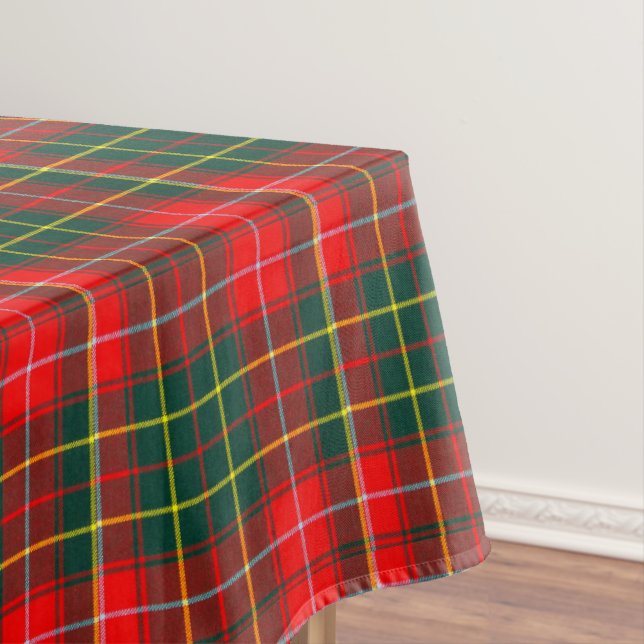 Clan Burnett Tartan Kariertes Muster Tischdecke (Beispiel)