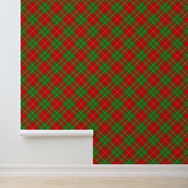 Clan Burnett Tartan Tapete (Anwendung)