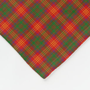 Clan Burns Tartan Fleecedecke