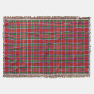 Clan Burrell Tartan Kariert Decke