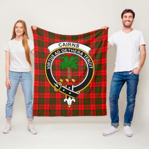 Clan CairnsTartan Kariert Fleecedecke