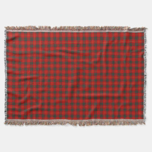 Clan Cameron Helles Rot Tartan Decke