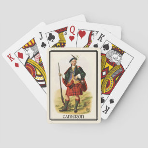 Clan Cameron Klassiker Schottland Spielkarten