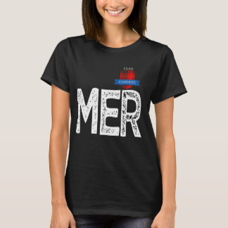 Clan Cameron M und E und Letter R Familie Matching T-Shirt