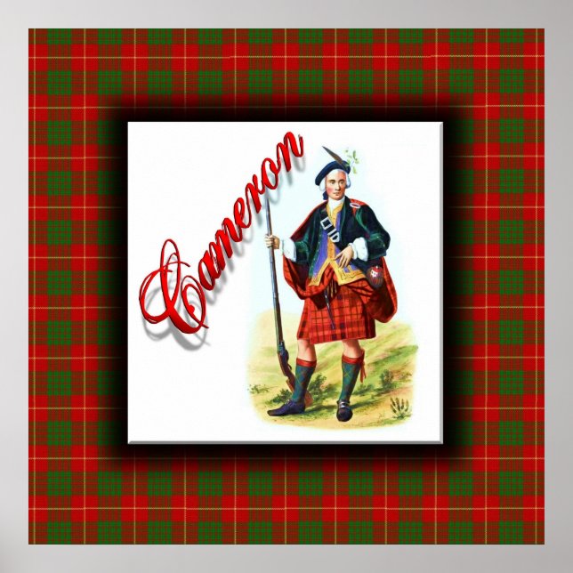 Clan Cameron Scottish Dream Poster (Vorne)
