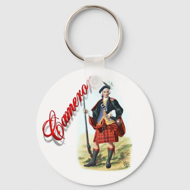 Clan Cameron Scottish Dream Schlüsselanhänger (Vorderseite)