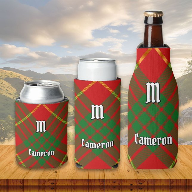 Clan Cameron Tartan Flaschenkühler (Von Creator hochgeladen)