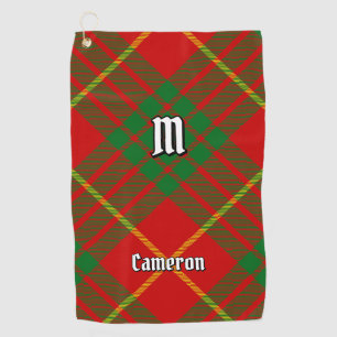 Clan Cameron Tartan Golfhandtuch