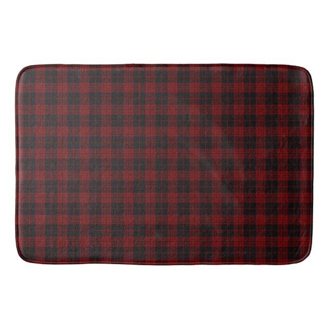 Clan Cameron Tartan Kariert Badematte (Vorderseite)