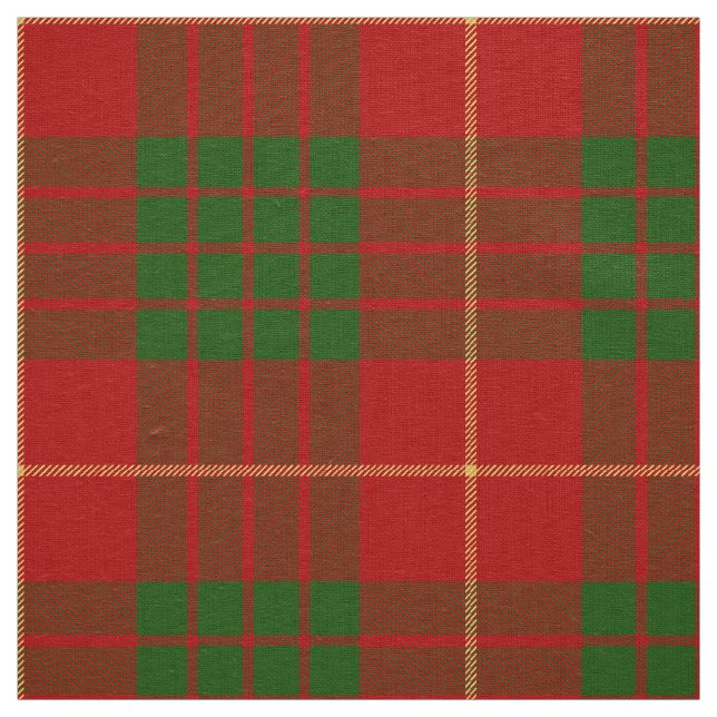 Clan Cameron Tartan Kariert Stoff (Muster)