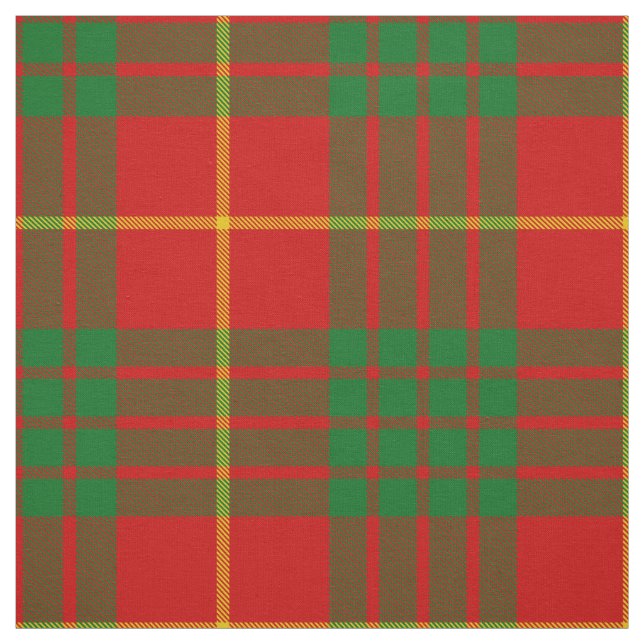 Clan Cameron Tartan Stoff (Muster)