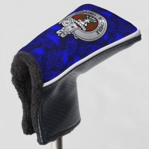 Clan Cameron Wappen & Tartan auf Thistle Golf Headcover