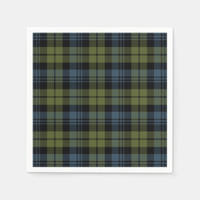 Clan Campbell Tartan Serviette (Vorderseite)