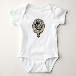 Clan Campbell Wappen & Dress Tartan Baby Strampler