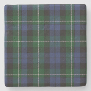 Clan-Campbelltartan-karierter SteinUntersetzer