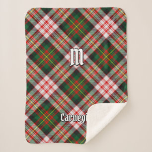 Clan Carnegie Dress Tartan Sherpadecke