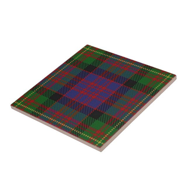 Clan Carnegie Scottish Expressions Tartan Fliese (Seite)