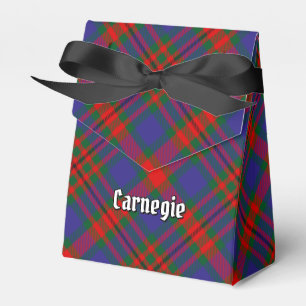 Clan Carnegie Tartan Geschenkschachtel